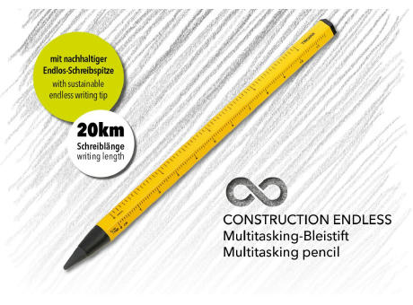 TROIKA Multitasking-Bleistift CONSTRUCTION ENDLESS