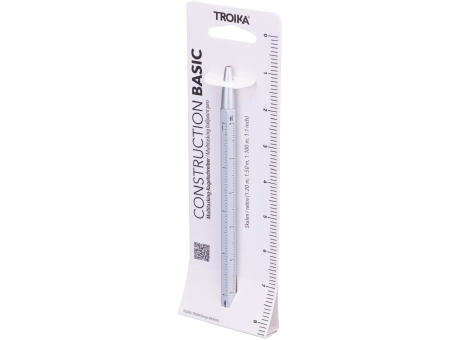 TROIKA Multitasking-Kugelschreiber CONSTRUCTION BASIC