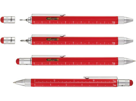 TROIKA Multitasking-Kugelschreiber CONSTRUCTION
