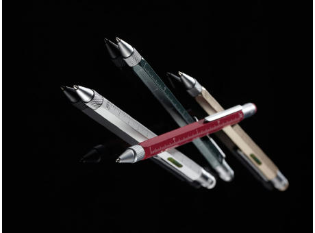 TROIKA Multitasking-Kugelschreiber CONSTRUCTION