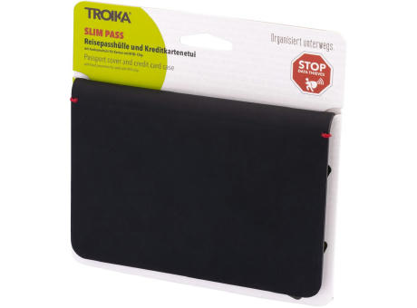 TROIKA Reisepasshülle TROIKA SLIM PASS