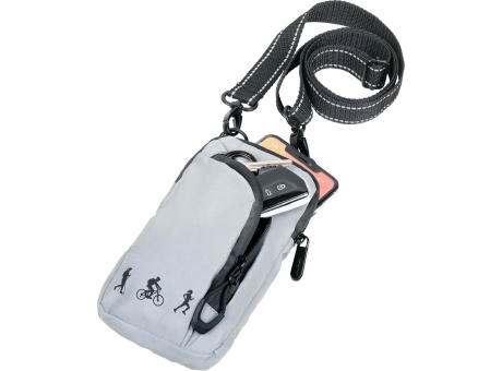 TROIKA Handy Umhängetasche REFLACTIVE SMARTBAG