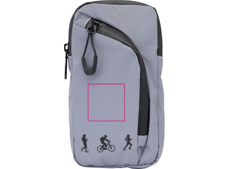 TROIKA Handy Umhängetasche REFLACTIVE SMARTBAG