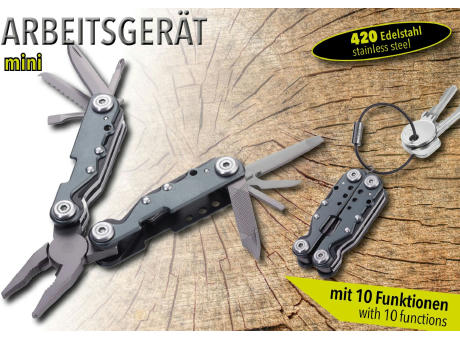 TROIKA Mini-Werkzeug ARBEITSGERÄT mini