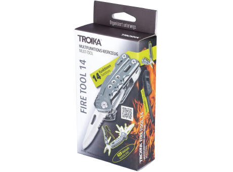 TROIKA Multifunktions-Werkzeug FIRE TOOL 14