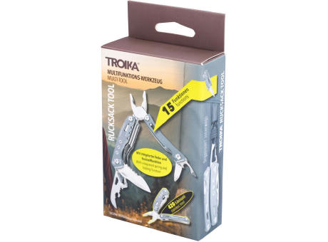 TROIKA Multifunktions-Werkzeug RUCKSACK TOOL