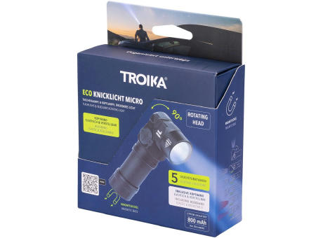 TROIKA Taschenlampe ECO KNICKLICHT MICRO