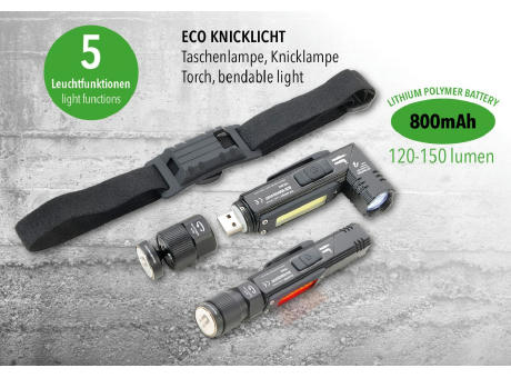 TROIKA Taschenlampe ECO KNICKLICHT