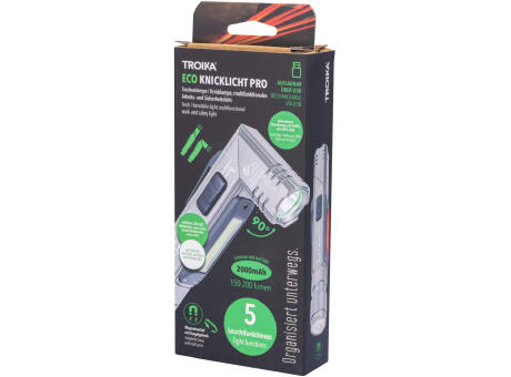 TROIKA Taschenlampe ECO KNICKLICHT PRO