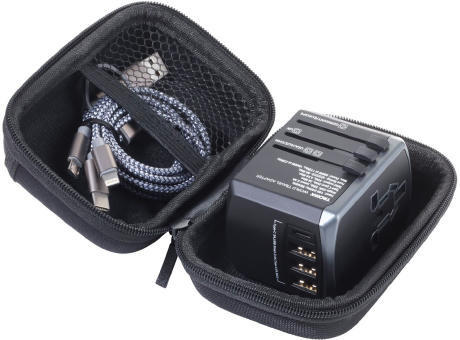 TROIKA Reiseadapter-Set TROIKA WORLD TRAVEL ADAPTER
