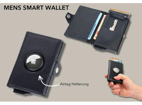 TROIKA Kartenetui MENS SMART WALLET
