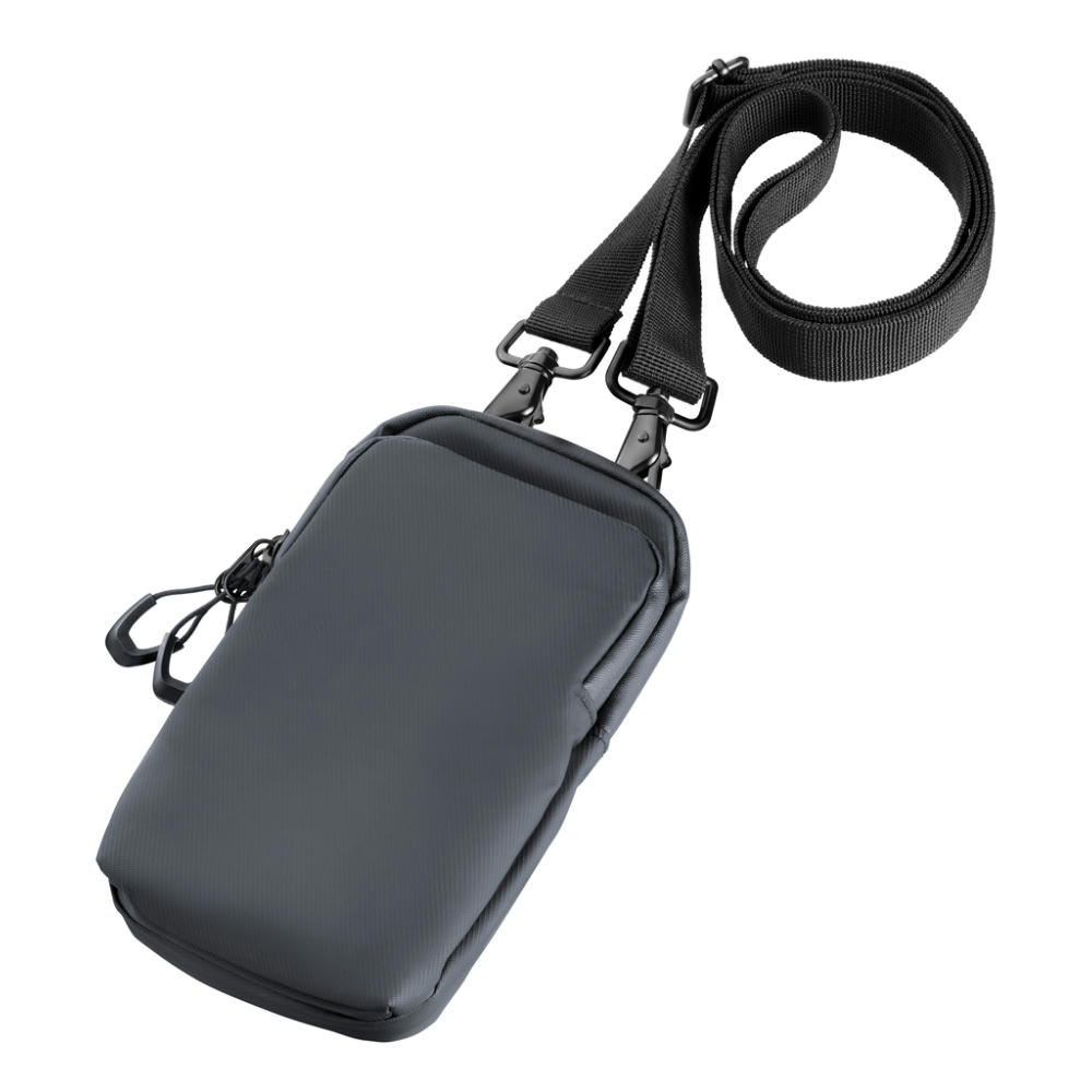 TROIKA Smartphone Umhängetasche TROIKA BLACK SMARTBAG
