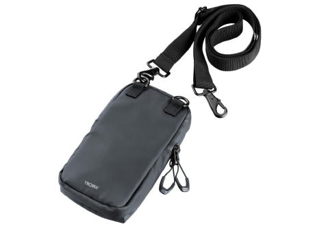 TROIKA Smartphone Umhängetasche TROIKA BLACK SMARTBAG