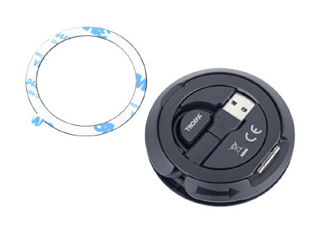 TROIKA Induktives Ladegerät KABELTROMMEL