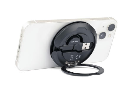 TROIKA Induktives Ladegerät KABELTROMMEL