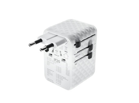 TROIKA Reiseadapter WORLDWIDE PULL 35