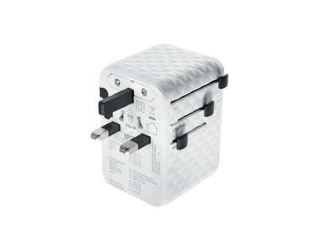 TROIKA Reiseadapter WORLDWIDE PULL 35