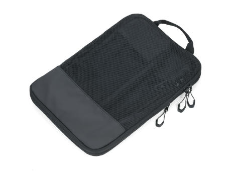 TROIKA Reise-Kompressionstaschen Set TROIKA BLACK PACKING CUBES