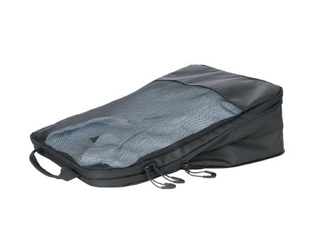 TROIKA Reise-Kompressionstaschen Set TROIKA BLACK PACKING CUBES