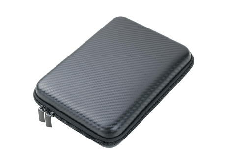 TROIKA Organizer-Etui TRAVEL CASE CARBON