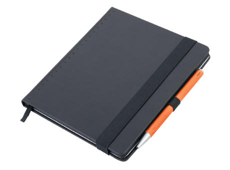 TROIKA Notizblock BLACK SLIMPAD A5