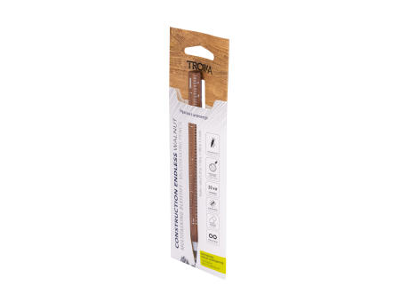 TROIKA Multitasking-Bleistift CONSTRUCTION ENDLESS WALNUT