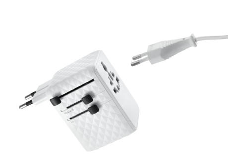 TROIKA Reiseadapter WORLDWIDE PULL 35