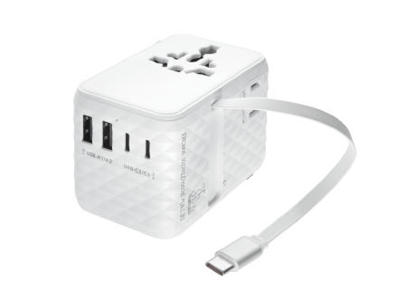TROIKA Reiseadapter WORLDWIDE PULL 35
