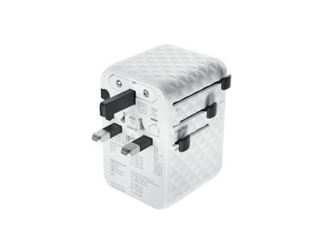 TROIKA Reiseadapter WORLDWIDE PULL 35
