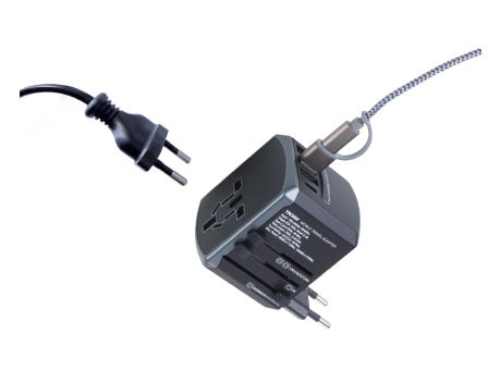 TROIKA Reiseadapter-Set TROIKA WORLD TRAVEL ADAPTER