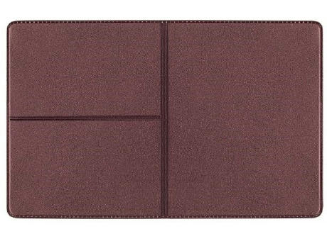 CreativDesign® Ausweistasche "Euro" Reflexfolie bordeaux mit Einschub