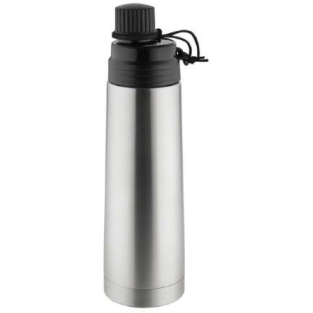 Metmaxx® Thermoflasche "GenerationRefillOne4All"  silber 