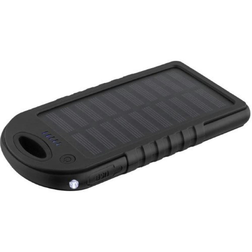 Metmaxx® Solar Powerbank "SolarBankPro4" schwarz