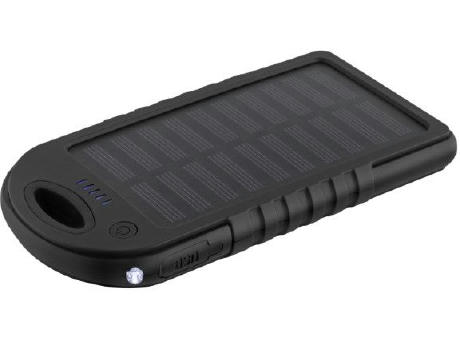 Metmaxx® Solar Powerbank "SolarBankPro4" schwarz