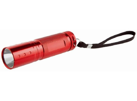 Metmaxx® LED MegaBeam Taschenlampe "GoRed3Watt" rot