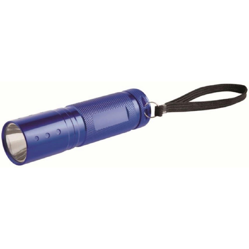 Metmaxx® LED MegaBeam Taschenlampe "GoBlue3Watt" blau