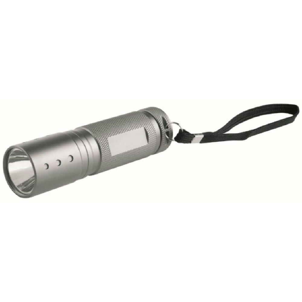 Metmaxx® LED MegaBeam Taschenlampe "GoTitan3Watt" titan