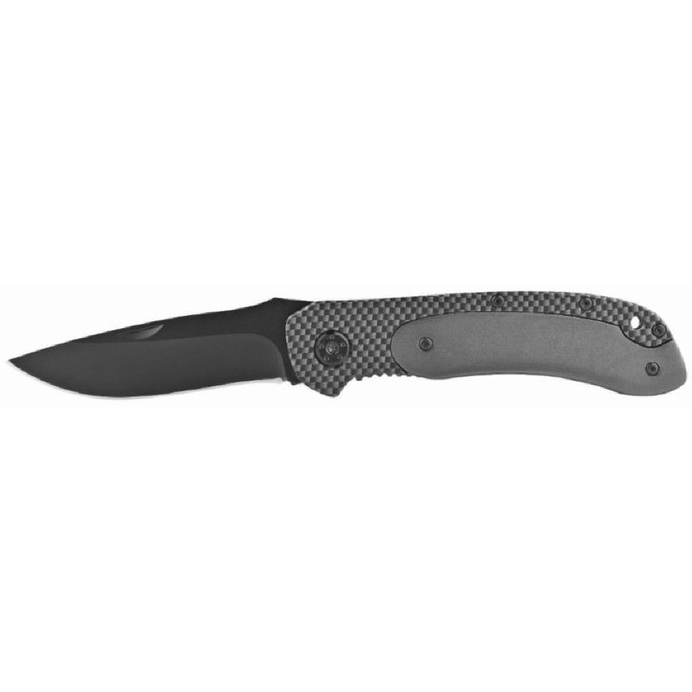 Metmaxx® Taschenmesser "CarbonHawk" silber