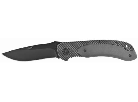 Metmaxx® Taschenmesser "CarbonHawk" silber