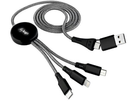 Metmaxx® Ladekabel "LademeisterBusinessClassEvo" anthrazit/schwarz