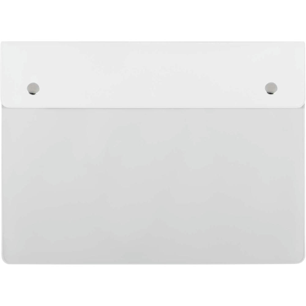 CreativDesign® Wagenpapiertasche "Folie2" Normalfolie weiß