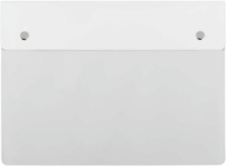 CreativDesign® Wagenpapiertasche "Folie2" Normalfolie weiß