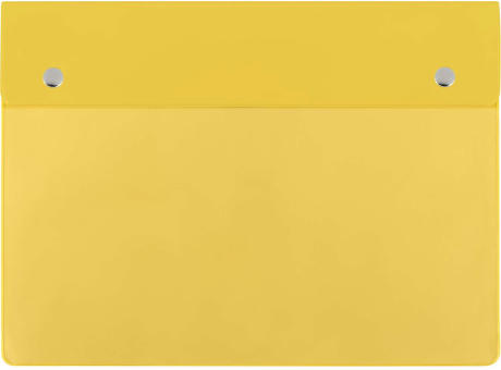 CreativDesign® Wagenpapiertasche "Folie2" Normalfolie gelb
