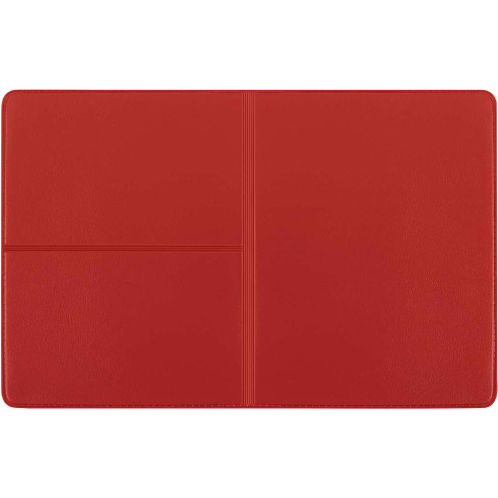 CreativDesign® Ausweistasche "Euro" Normalfolie rot mit Einschub