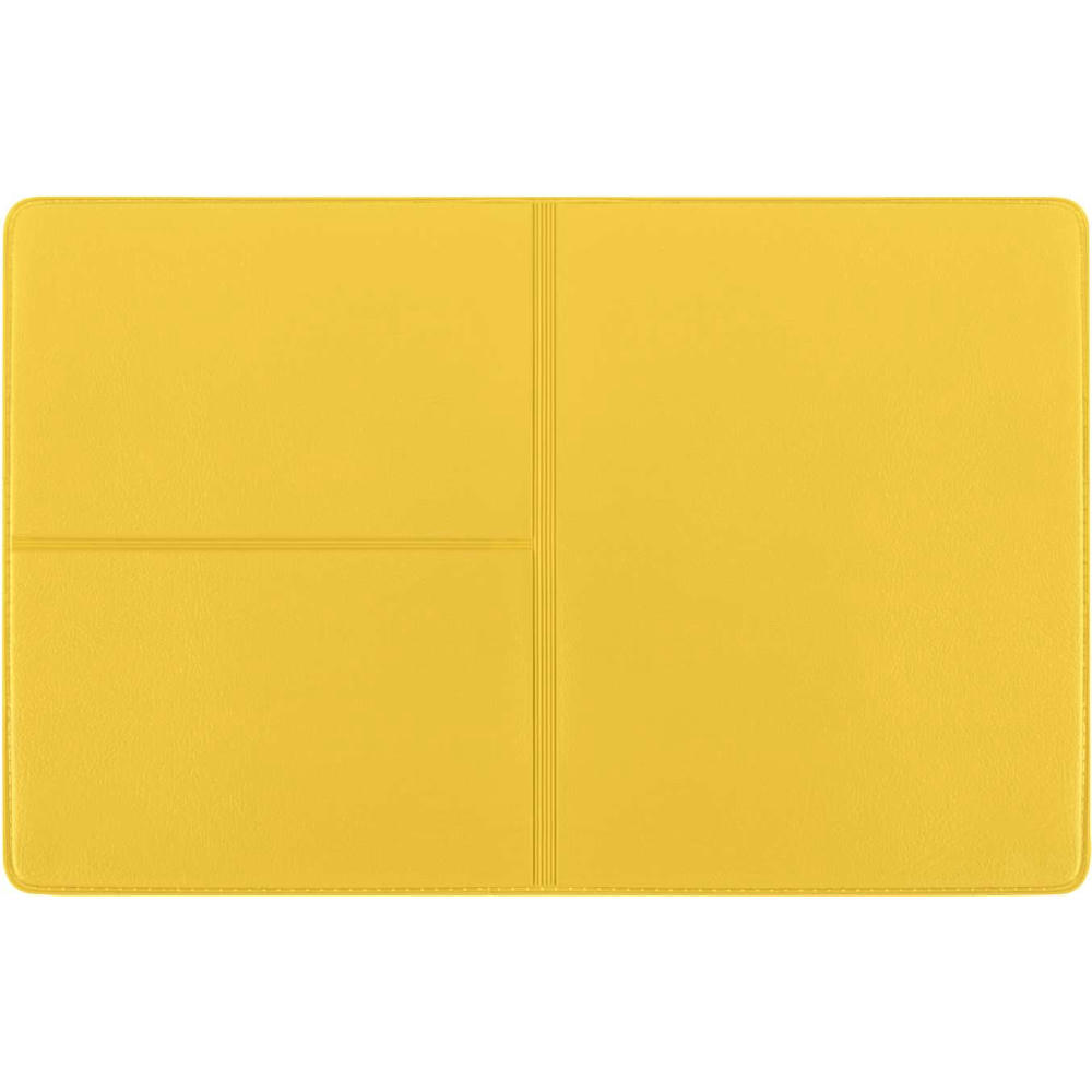 CreativDesign® Ausweistasche "Euro" Normalfolie gelb mit Einschub