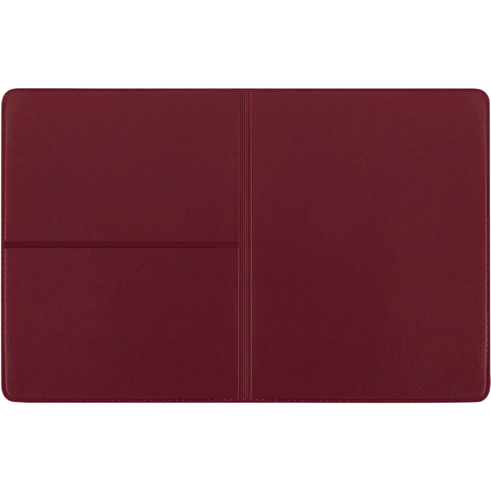 CreativDesign® Ausweistasche "Euro" Normalfolie bordeaux mit Einschub