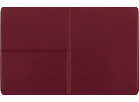 CreativDesign® Ausweistasche "Euro" Normalfolie bordeaux mit Einschub