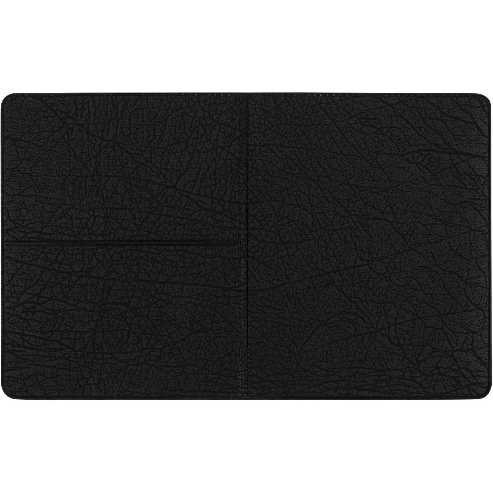 CreativDesign® Ausweistasche "Euro" Arizonafolie schwarz mit Einschub