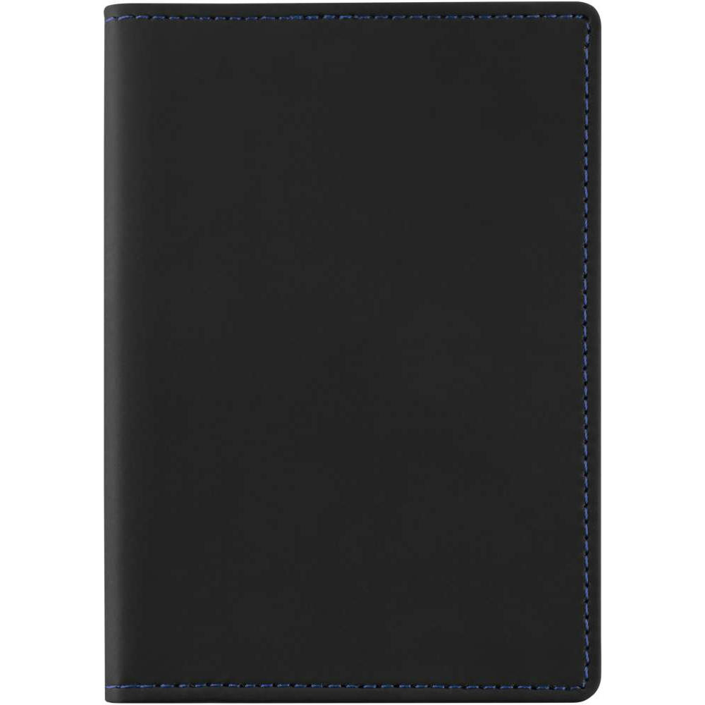 Blackmaxx® Ausweistasche "ColourCraft" schwarz/blau