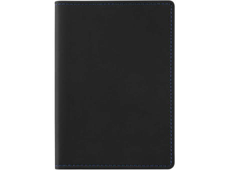 Blackmaxx® Ausweistasche "ColourCraft" schwarz/blau